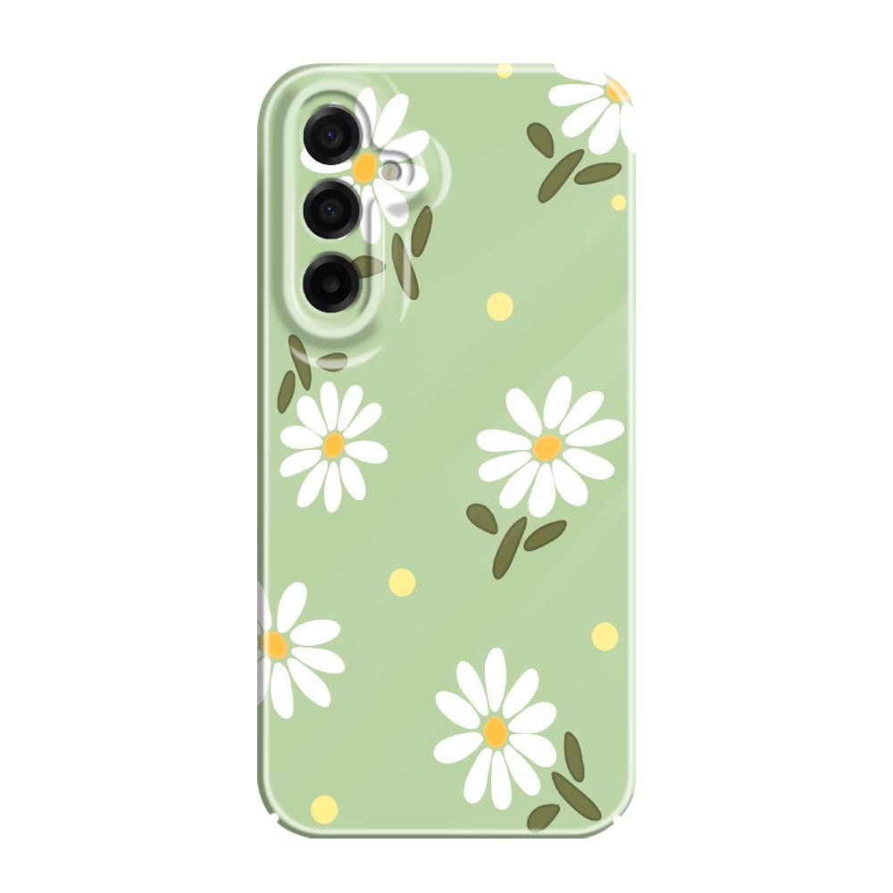 Falling Daisies Phone Case For Samsung Galaxy A57 A37 A17 A56 A36 A26 A16 A06 A55 A35 A25 A15 A05 4G 5G Film Hard Cover