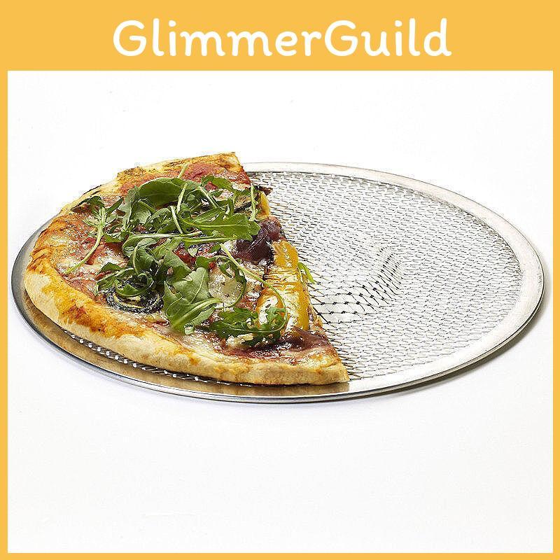 Aluminum Pizza Tray Round With Premium Material For Home Baking And Commercial Use