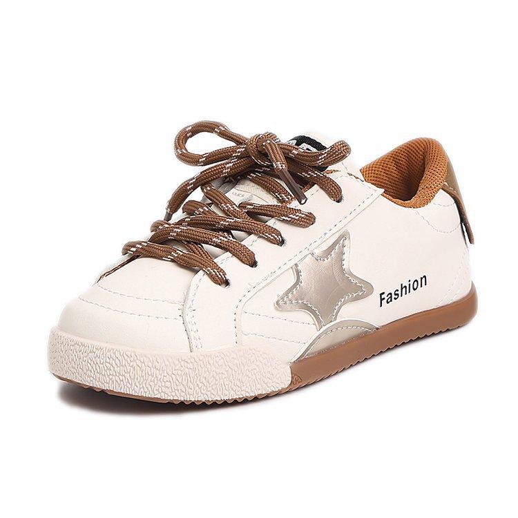 Korean Version of Children's Board Shoes 2025 Spring and Autumn New Fashion Stars Boys Versatile Casual Shoes Girls Breathable Sports Shoes