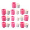 Unique Number Cement Candle Holders Handmade Cement Art Projects Silicone Mold for Crafters Artists and Enthusiasts