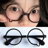 Fashion Unisex Black Eyeglass Frame No Lenses Anime Crying Dripping Tears Glasses Vintage Kawaii Party Gift Cosplay Accessories