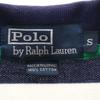 Polo by Ralph Lauren Border Pattern Short sleeve Polo shirt S Navy Fawn Men's Used