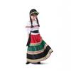 Children's Mexican Long Skirt Stage Performance Costume Children's Day Mexican Little Girl National Performance Costume