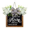 Door Square Sign Hanger Decorations Create a Warm Home Atmosphere Pendant for Home Haunted House Decor