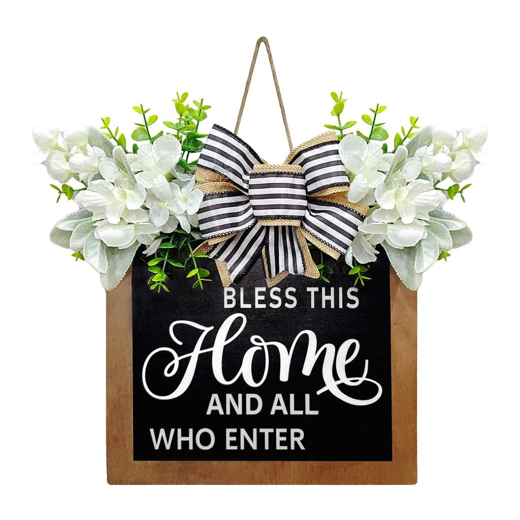 Door Square Sign Hanger Decorations Create a Warm Home Atmosphere Pendant for Home Haunted House Decor