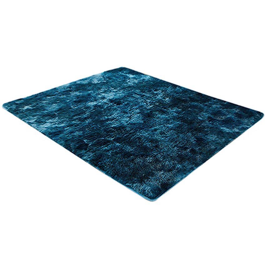 Indoor Tie-Dye Printed Plush Carpet Anti-slip Decorative Living Room Carpet