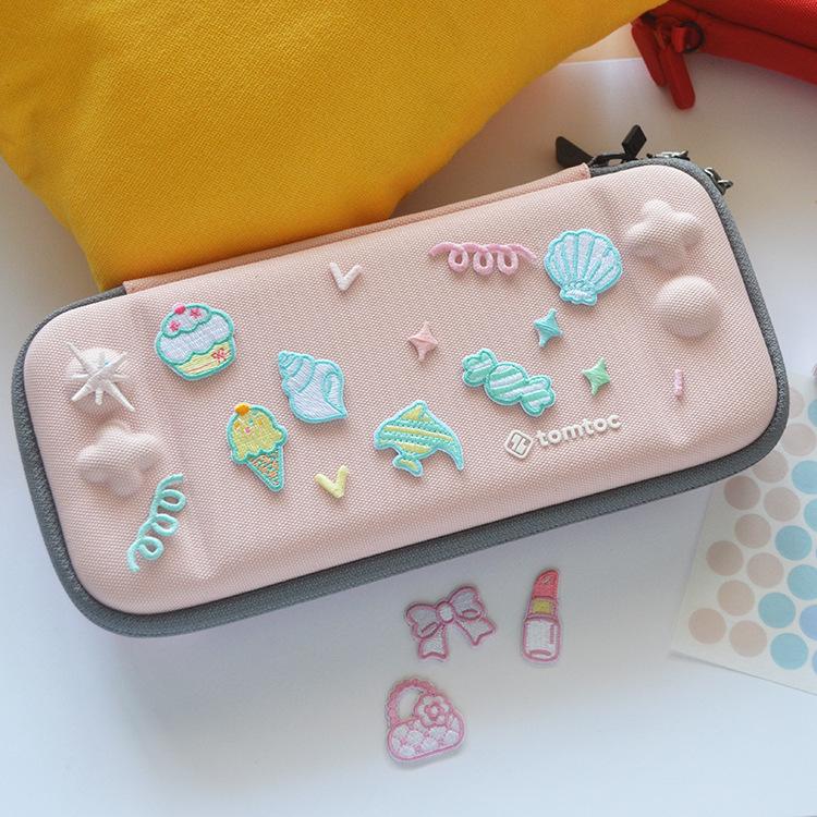 Self-Adhesive Cute Mobile Phone Bag Nintendo Switch Decorative Embroidery Cloth Sticker Clothes Pants Hat Patch Hole Sticker