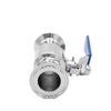 Kaying 304 Stainless Steel Sanitary Quick Clamp Ball Valve