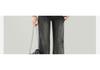 2026 Spring Korean Style High Waist Stretchy Maternity Flare Jeans In Black Gray