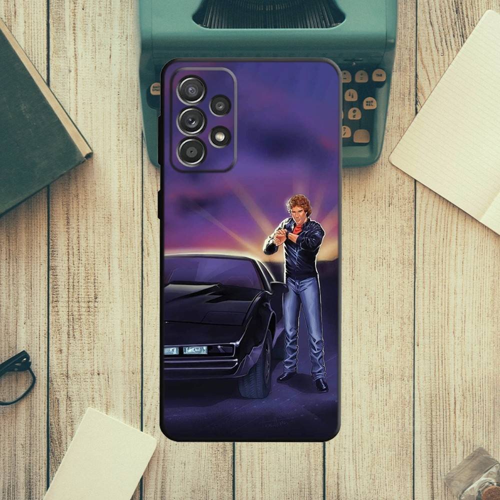KITT Car Knight Rider Phone Case For Samsung S21,S22 Ultra,S20,S30 plus,S22 plus,S23,S30 Ultra 5G Silicone Cover