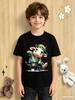 Unisex Kids Pure Modal TShirt I Love HipHop Humorous Animal Print Polyester Fiber Fun Summer Top for Boys And Girls