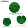 10PCS EVA Artificial Water Lilies - Lotus Leaves - Suitable for Pond, Aquarium - Fish Pond and Terrace Decoration
