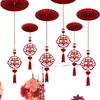 Double Happiness Wedding Ceiling & Fan Decorations for Bride and Groom's Room