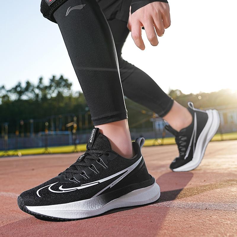 

Мужская и женская модная удобная обувь на толстой подошве, студенческие пары, трендовые унисекс, дышащая мягкая подошва, повседневные кроссовки для бега в тренажерном зале