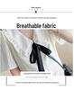 French Academy Style White Doll Collar Maternity Dress - Loose, Slimming, Age-Reducing, Long, Summer 2026