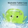 Case For Tab M9 TB-310FU 9 Inch EVA Kids Cute Cartoon Octopuses Cover with Shoulder Straps