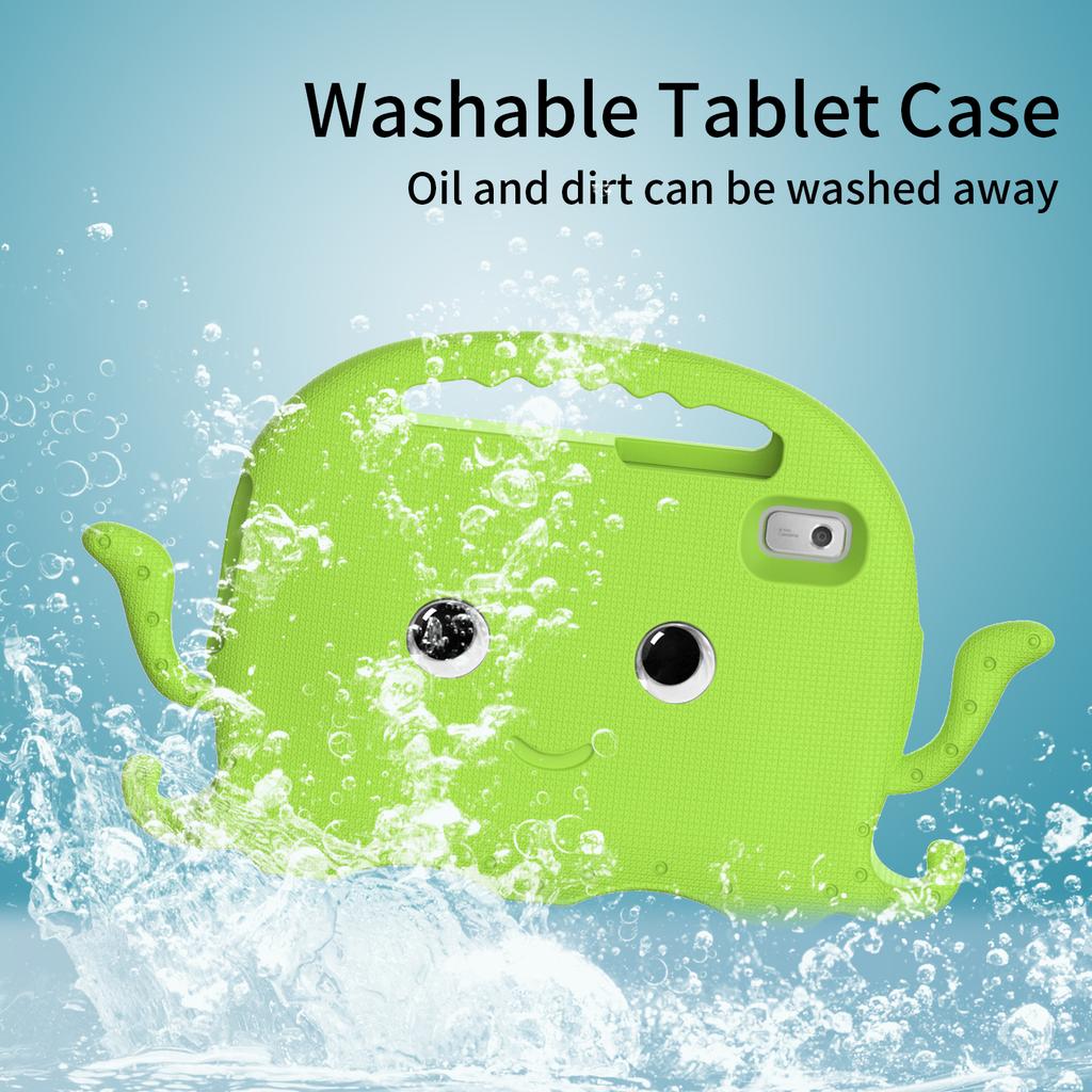 Case For Tab M9 TB-310FU 9 Inch EVA Kids Cute Cartoon Octopuses Cover with Shoulder Straps