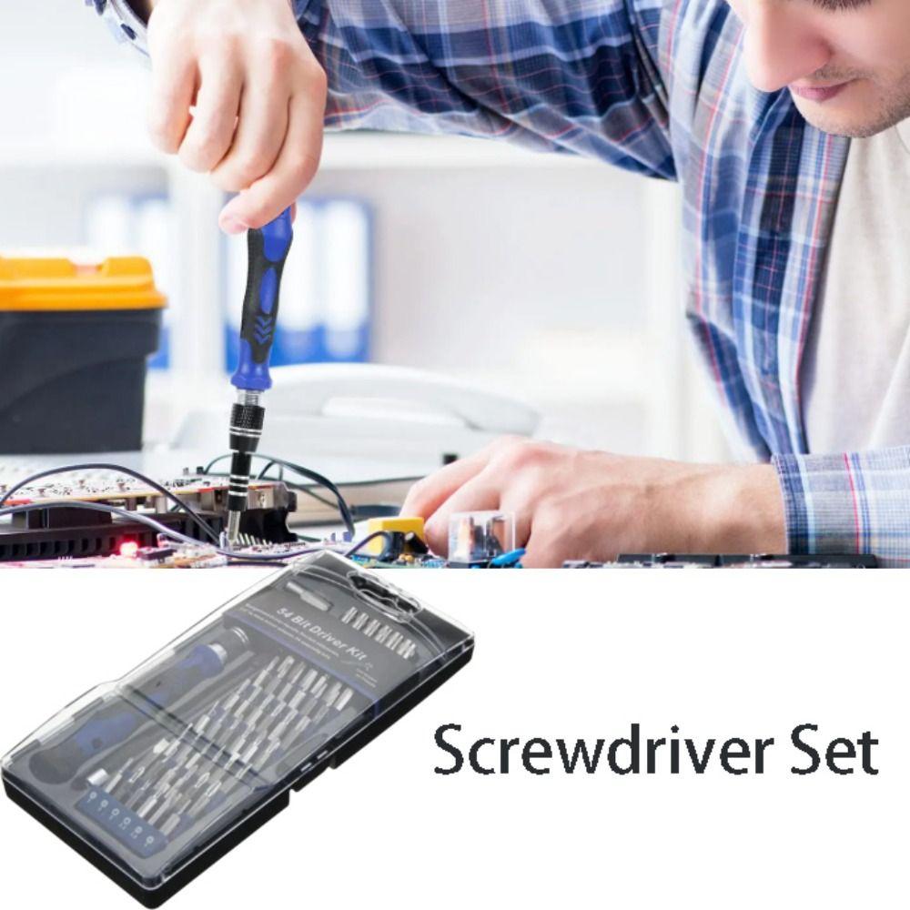 CR-V Material Magnetic Screwdriver 60-in-1 Screwdriver Bit Kit  Electronics Repair