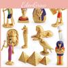Forntida Egypten Drottning Sfinx Modell Pvc Dekorativ Samlarobjekt För Hemvisning