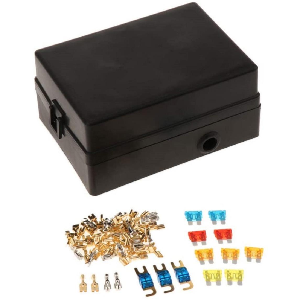 12-way relay fuse box