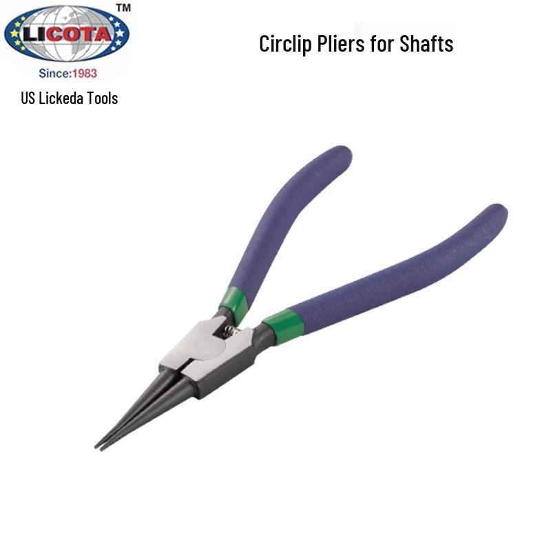 LICOTA Snap Ring Pliers, 5-9 inch, Special Alloy Steel APT-38008 5 inches