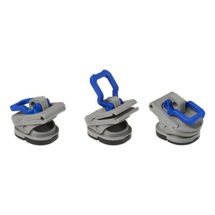 3PCS RV Tarpaulin Clip Adjustable Caravan Awning Pole Bracket Pad Multi-Functional Tent Sunshade Support Pole Clamp RV Accessory