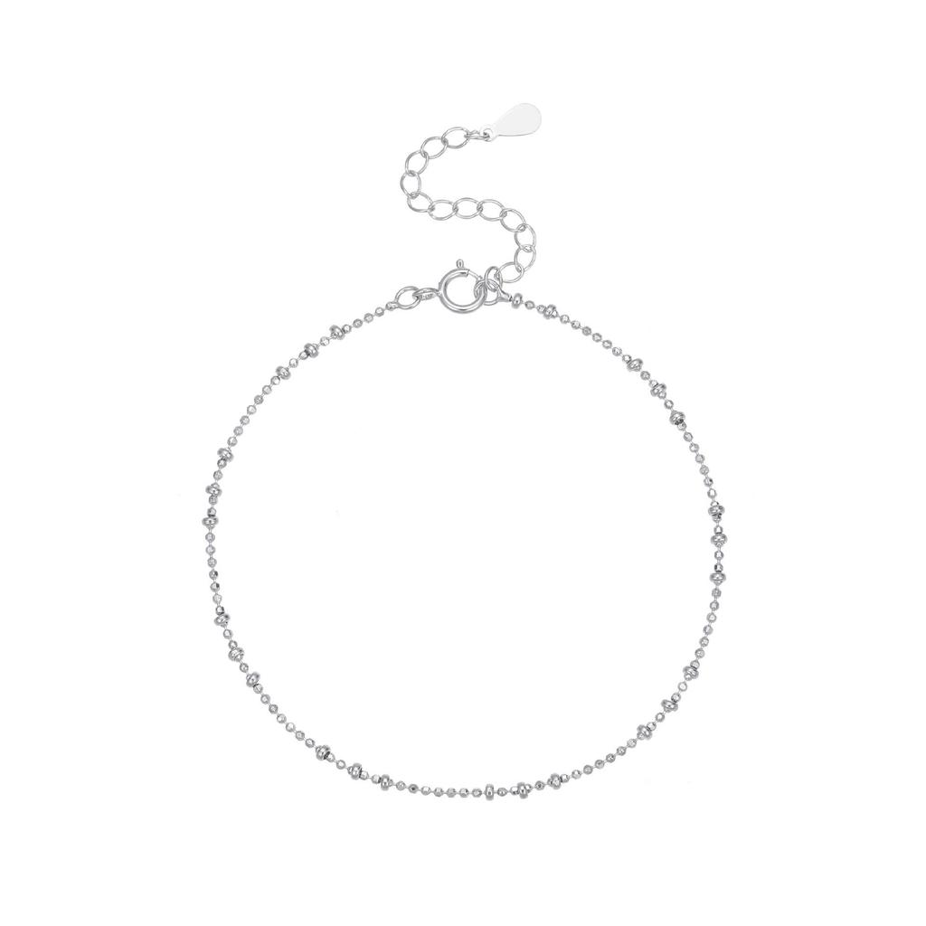 Exquisite S925 Silver Sparkling Diamond Bracelet - Minimalist, Versatile Hand Jewelry for Women