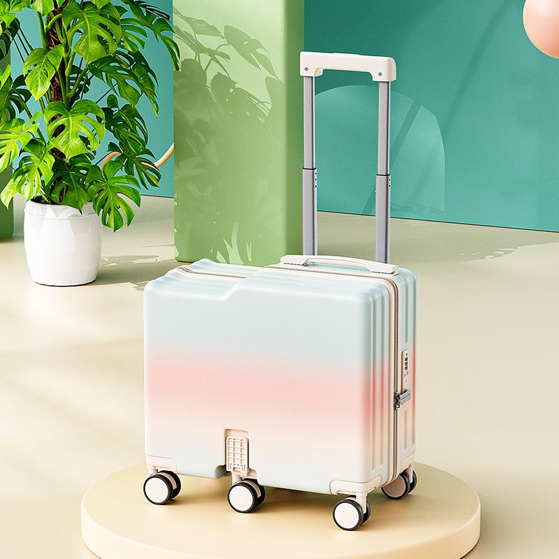 Children's 20" Ride-On Suitcase with 6 Wheels and Universal Trolley Handle