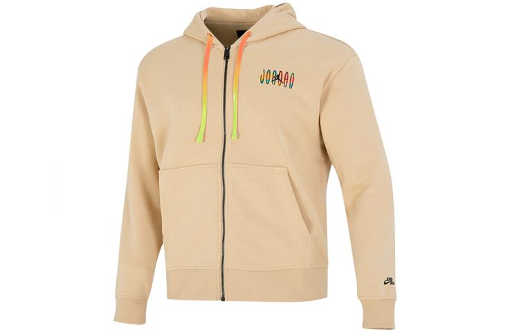 Jordan Jackets Men s Khaki Hooded Moderate Other DQ7565-252 M