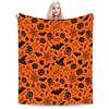 Halloween Pumpkin Autumn  ()(1) Blanket Quality Warm Soft  Bedding Throws Winter Kids Adult Living Room Fashion Bedspread