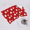 Canada Maple Leaf Flag Pattern Red White Canada Flag Soft Face Towel Quick Dry Pool Bath Cotton Towels Absorbent