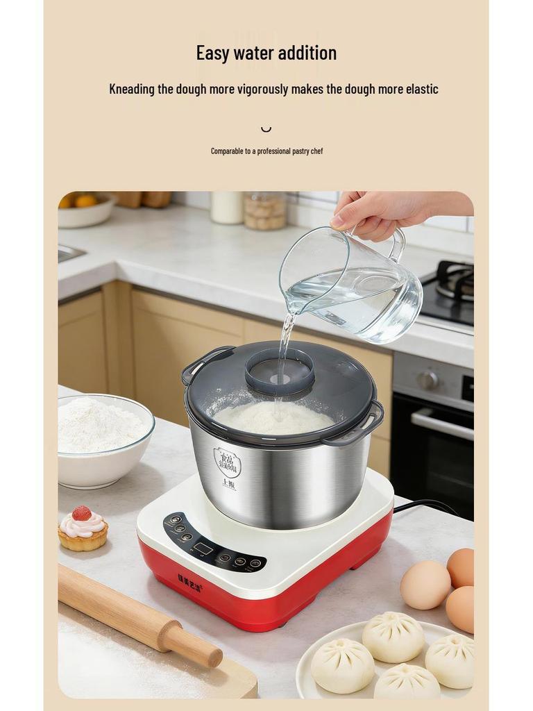 Automatic Household Dough Kneader: Multi-Function, Small Fermentation & Proofing Integrated Machine.
