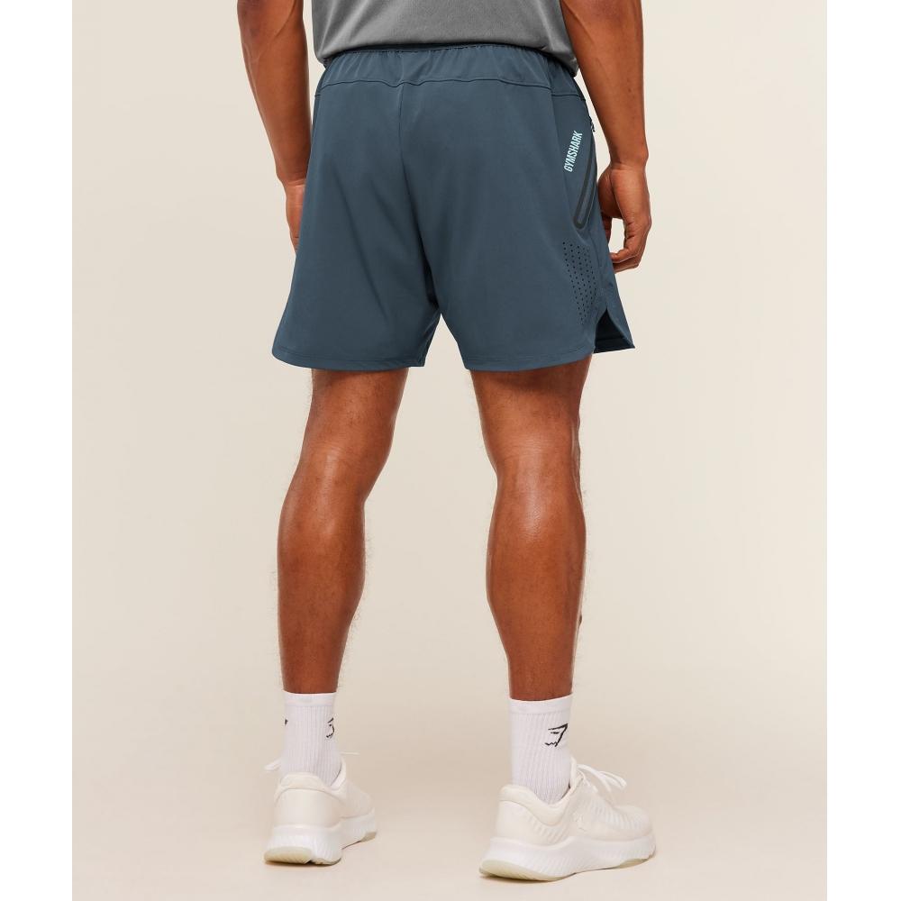 Gymshark Sport Hybrid Short Stealth Blue A3c9m Ud6s