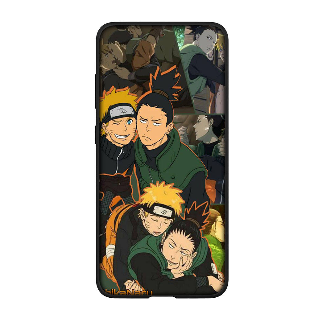 For Samsung Galaxy S24 S23 iPhone 16 15 14 Xiaomi Redmi Note 13 12 11 10 8 Plus 9 Pro Max X XR A16 Telefondeksel Naruto Nara Shikamaru OPPO Huawei Deksel