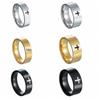 2024 European & American 6mm/8mm Titanium Steel Unisex Cross Ring – Durable, Non-Fading