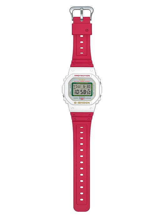 Casio G-SHOCK Men's Resin 200M Water Resistant Shock Resistant Alarm Quartz Watch DW-5600TMN-7