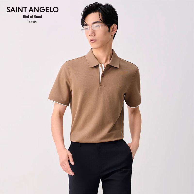Baoxiniao Men's Short-Sleeve Polo Shirt