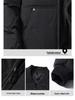 Chao Lun Bu Men's Thick Stand Collar Jacket - High-End Autumn/Winter Warm Cotton Dad Coat
