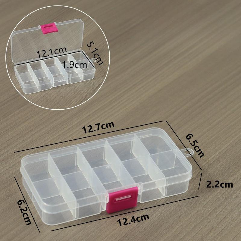 3pcs Storage Boxes, Multi-functional Storage Box, Bead Storage Box, Sewing Tool Storage Box, Jewelry Storage Box