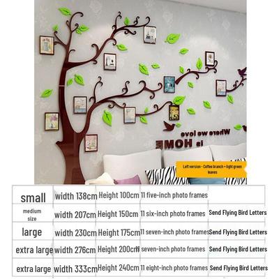 3D Acrylic Wall Sticker Decor