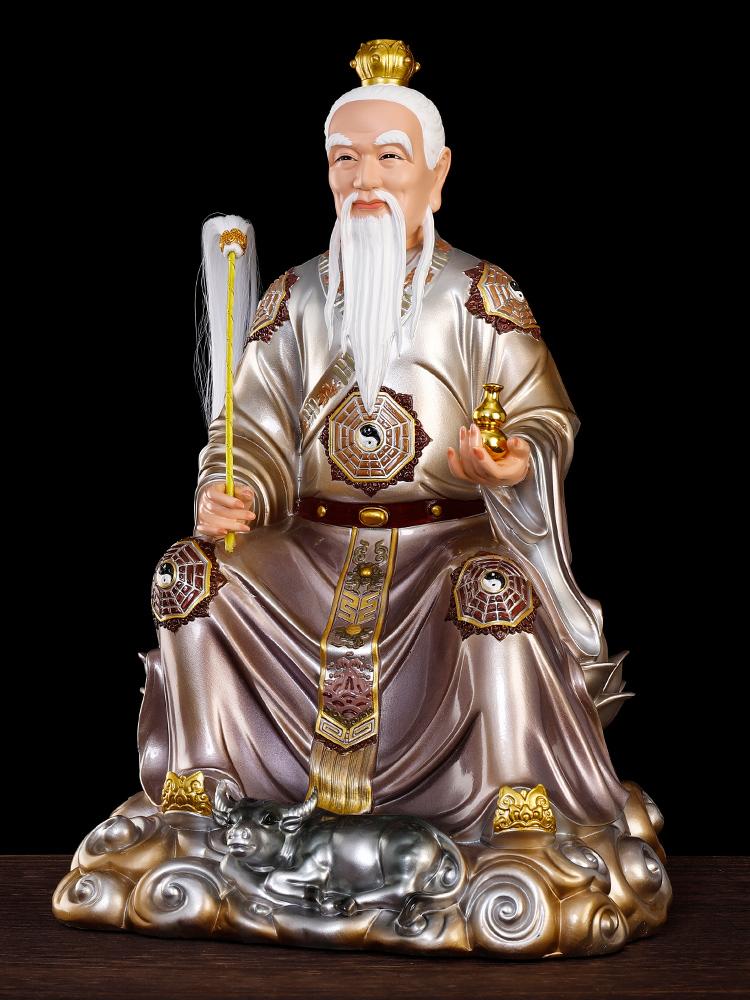 Home Furnishings Tai Shang Lao Jun Yuan Shi Tian Zun Ling Bao Tian Zun Shen Xiang Home Offerings of Buddha Statues Resin Crafts