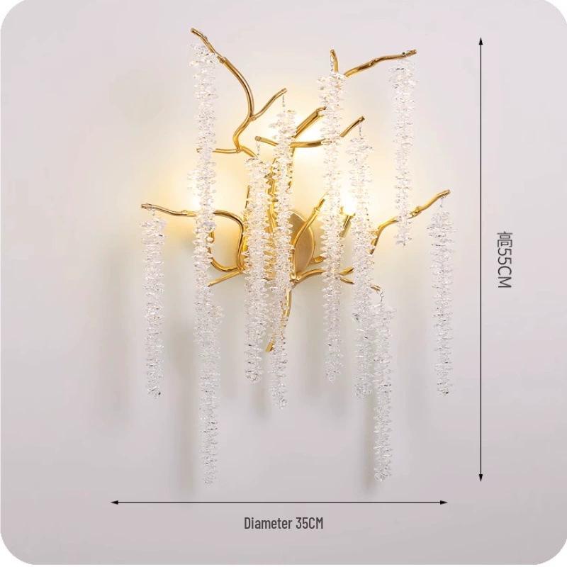 Star Crafts Luxury Crystal Chandelier with Octagonal Beads & Tassels for Living Room, Dining Room, Bedroom