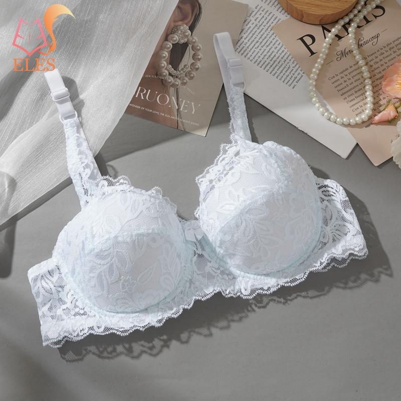 

Жіноча Сексуальна Білизна Лінгері Ультратонка Бавовняна Мереживна Бюстгальтер Глибоке V Пуш Ап Бюстгальтер Дихаючі Бюстгальтери 42 білий