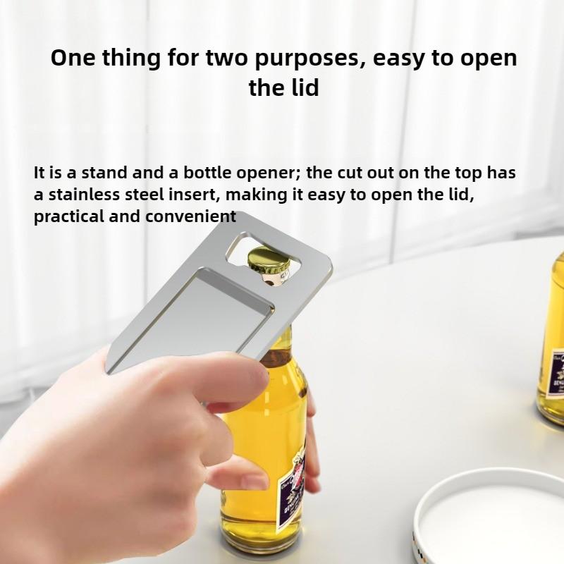 Card-type Foldable Portable Aluminum Alloy Stand Mobile Phone Tablet Live Desktop Stand Gift Mobile Phone Stand