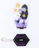 ACOS Acrylic Keychain Hacker Ichimatsu Osomatsu-san (with Base) Ver.