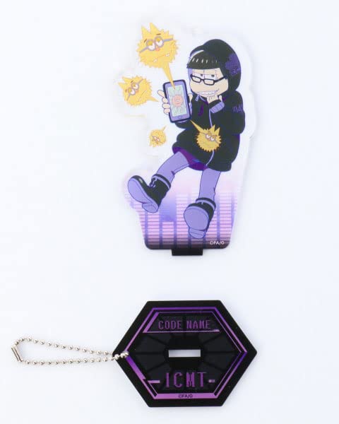 

ACOS Acrylic Keychain Hacker Ichimatsu Osomatsu-san (with base) Ver.