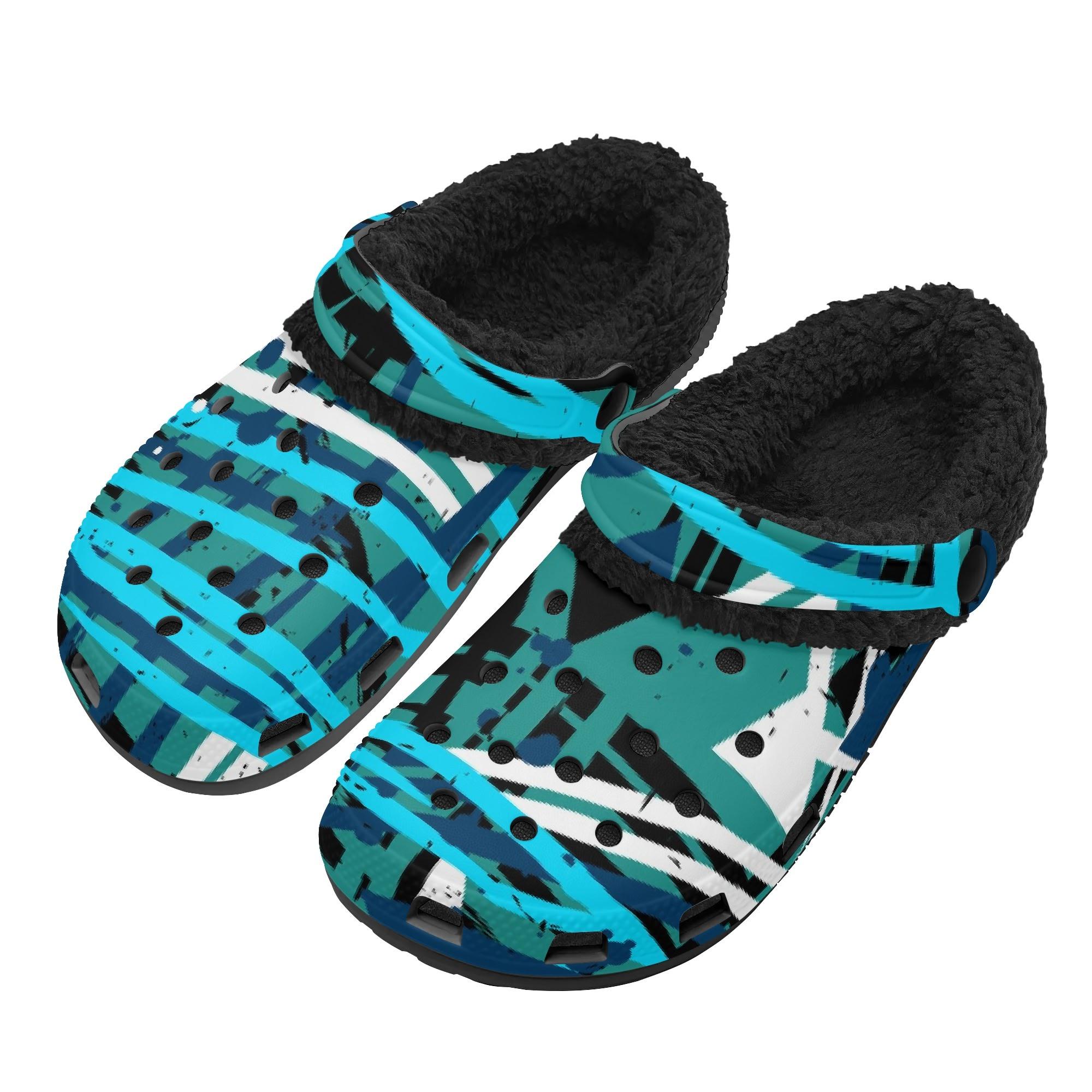 

1 Pair Lightweight EVA Fur Lined Clogs For Men Women Cozy Slip On Winter Comfort Shoes Soft Indoor Outdoor Daily Use Daily Use 48 білий