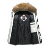 New Down Workwear Couple's Jacket Down Jacket Men's Trendy Short Winter Snow Curse Thickened Artificial Fur