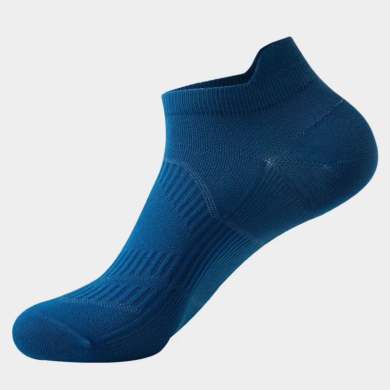 Men Boat Socks Short Sweat-absorbing Non-slip Quickly Dry Sports Marathon Running Women Anti-Friction Ankle Protection Tab Socks