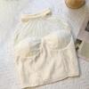 Slim Fit Lace Camisole Hollow Suspender Vest Streetwear Lace Halter Corset  Ladies